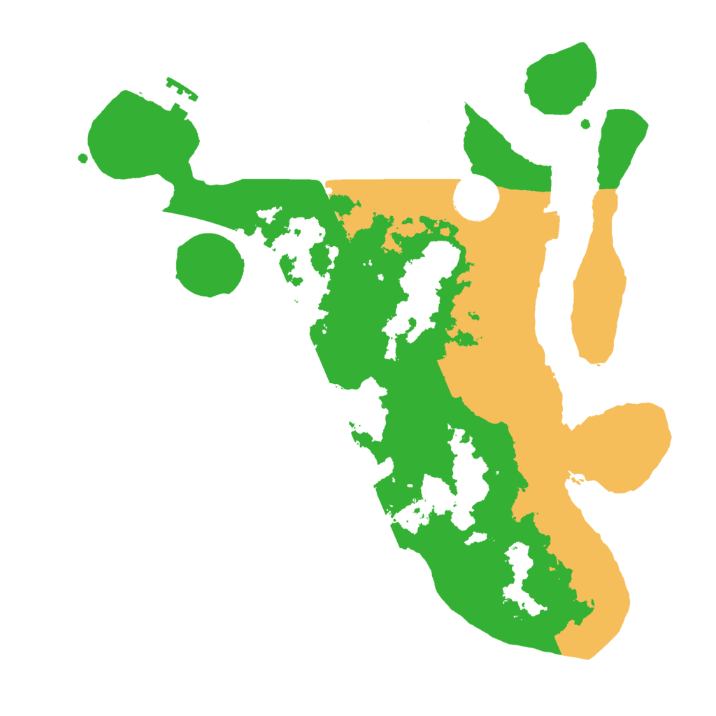 Biome Rust Map: Procedural Map, Size: 3000, Seed: 415932013