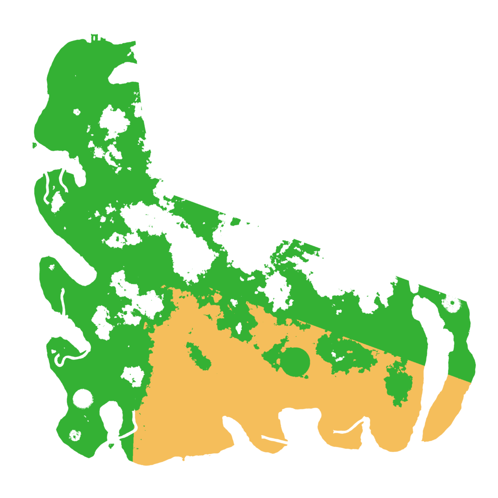 Biome Rust Map: Procedural Map, Size: 4500, Seed: 2090224714