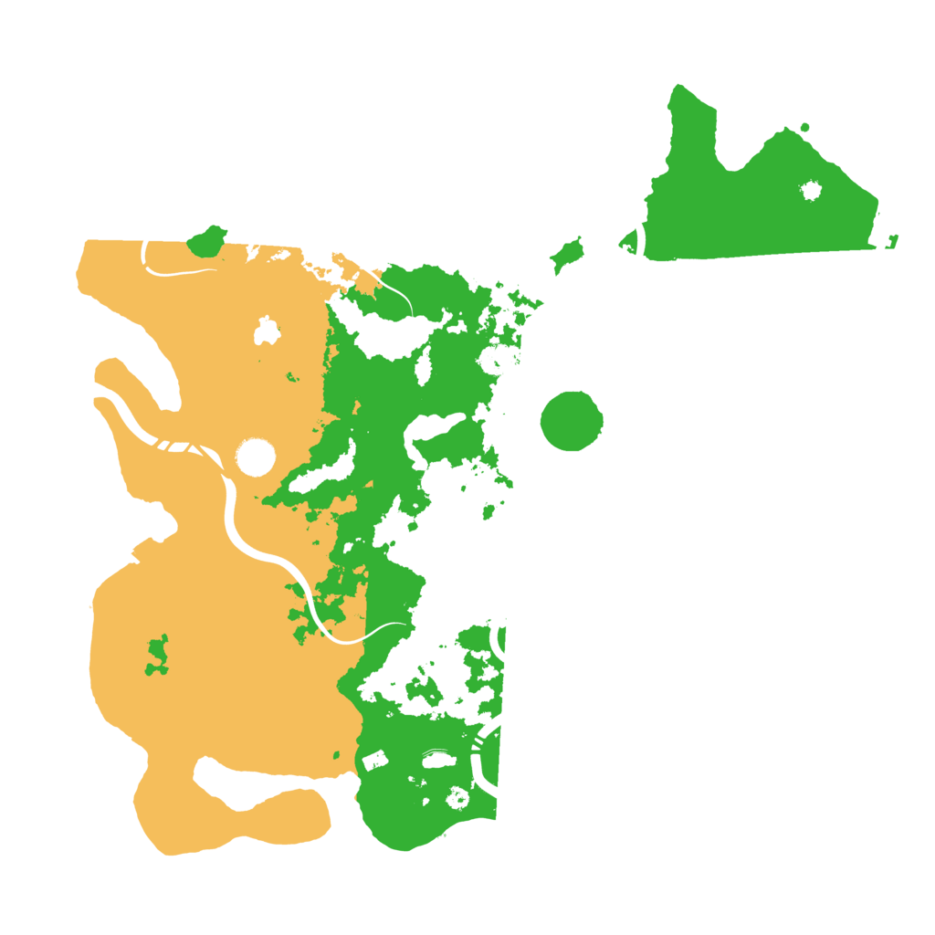 Biome Rust Map: Procedural Map, Size: 4250, Seed: 1286043717
