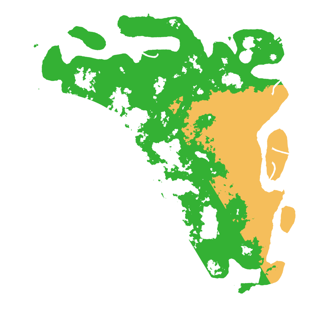 Biome Rust Map: Procedural Map, Size: 4500, Seed: 22884