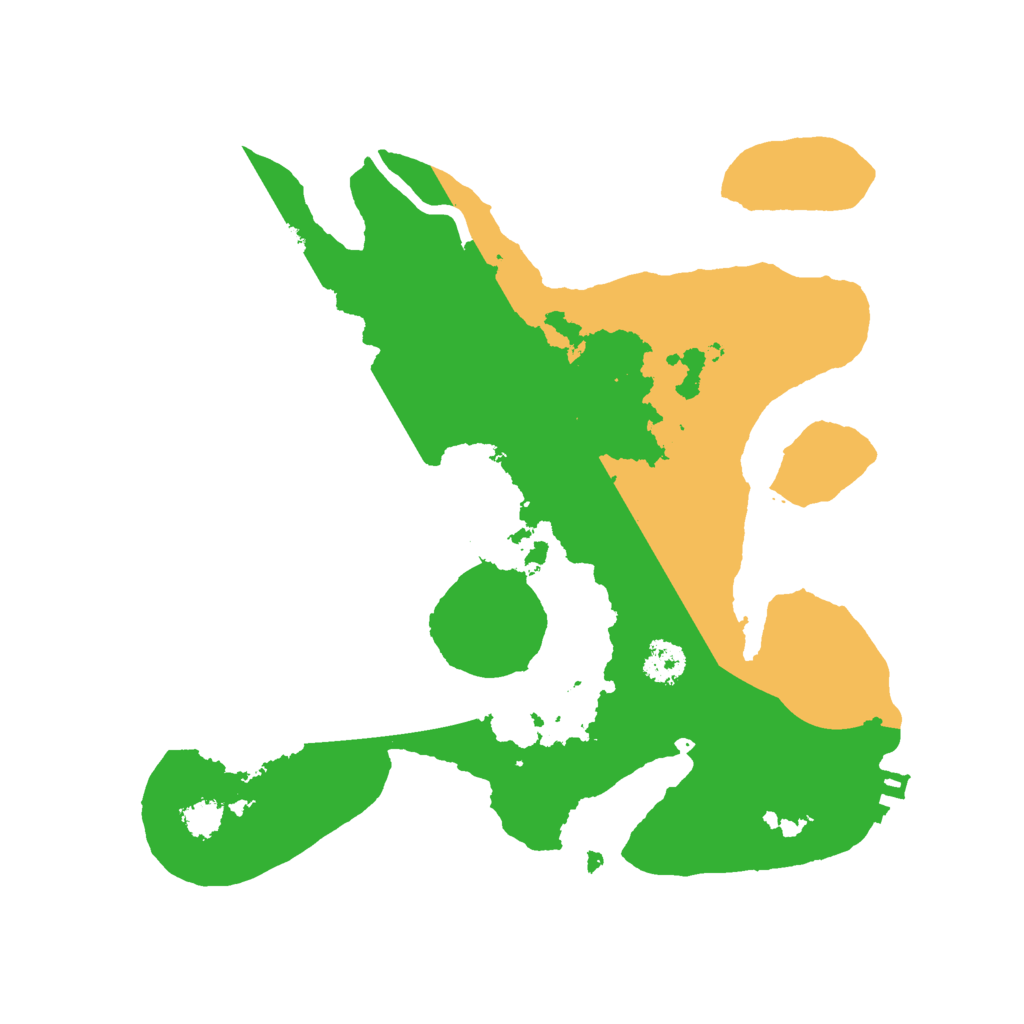 Biome Rust Map: Procedural Map, Size: 2505, Seed: 1095621446