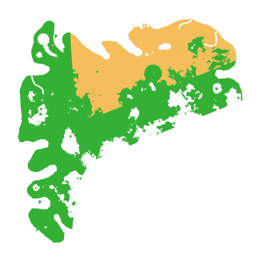 Biome Rust Map: Procedural Map, Size: 4000, Seed: 73519