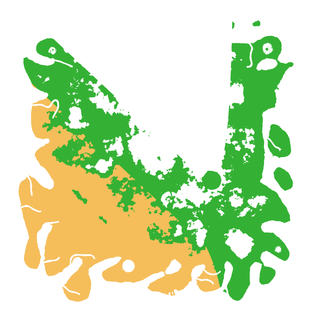 Biome Rust Map: Procedural Map, Size: 4500, Seed: 1948530162