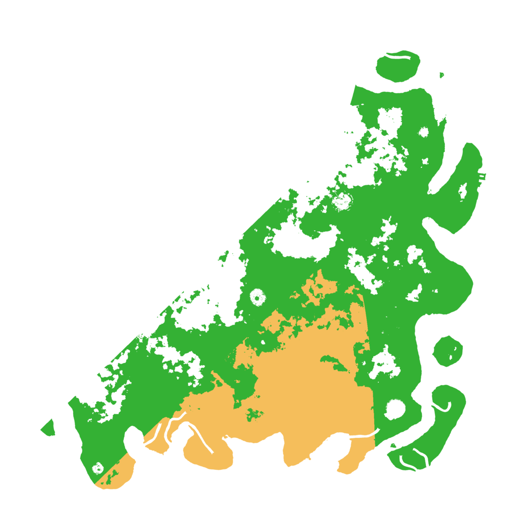 Biome Rust Map: Procedural Map, Size: 4800, Seed: 943837876
