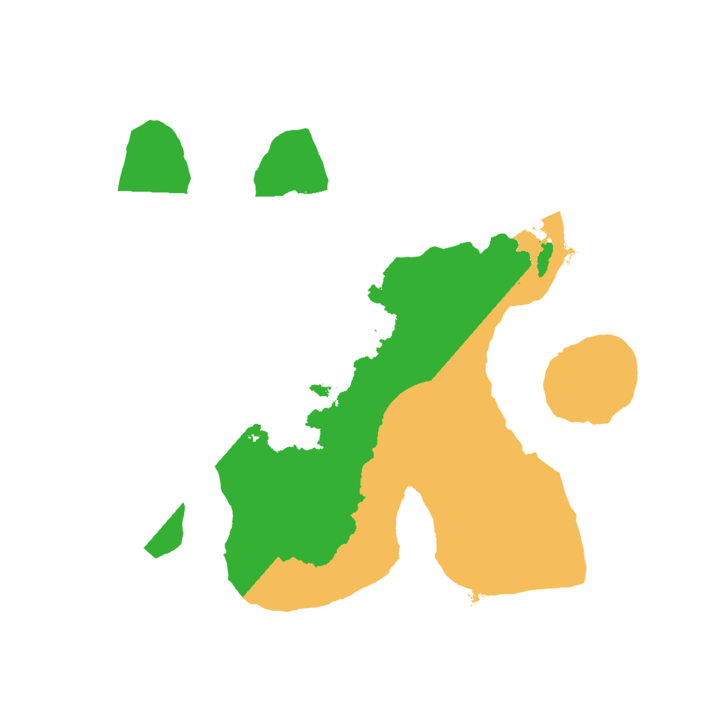 Biome Rust Map: Procedural Map, Size: 2000, Seed: 791