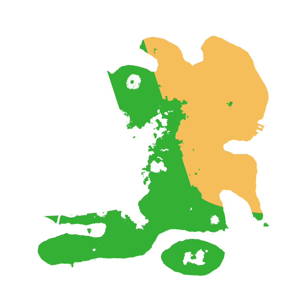 Biome Rust Map: Procedural Map, Size: 3000, Seed: 2751