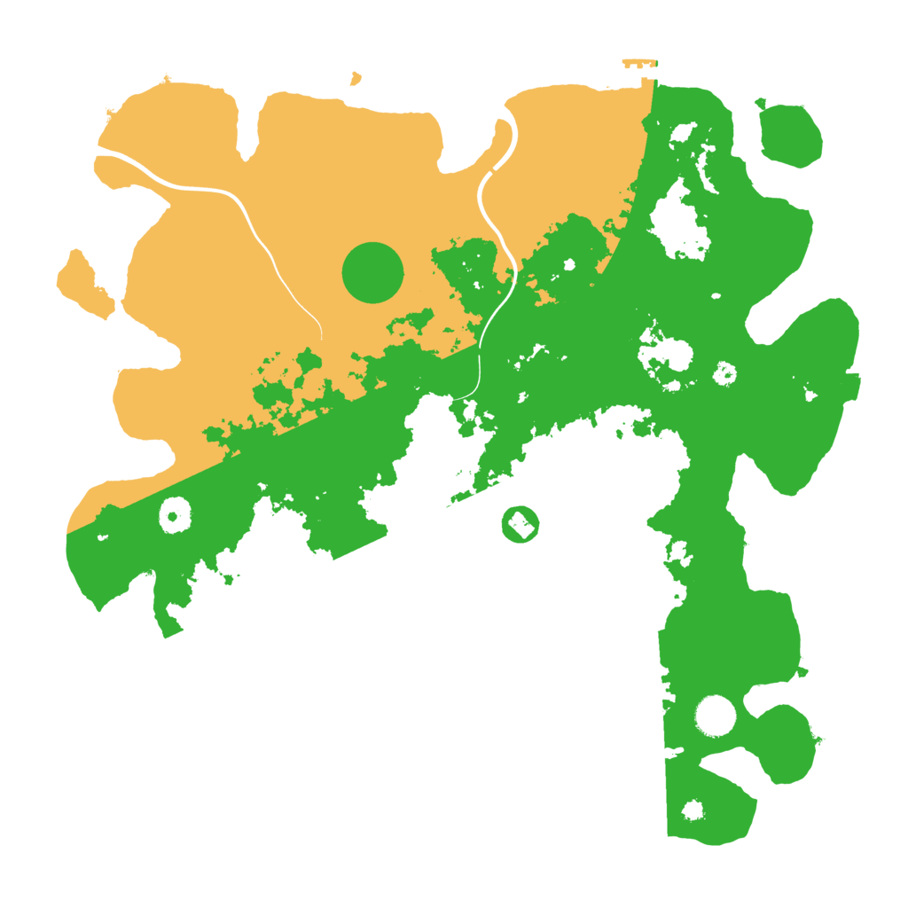 Biome Rust Map: Procedural Map, Size: 3900, Seed: 9789784