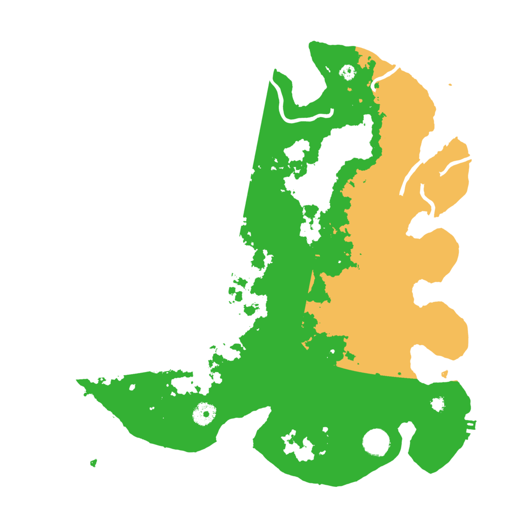 Biome Rust Map: Procedural Map, Size: 3456, Seed: 32652131
