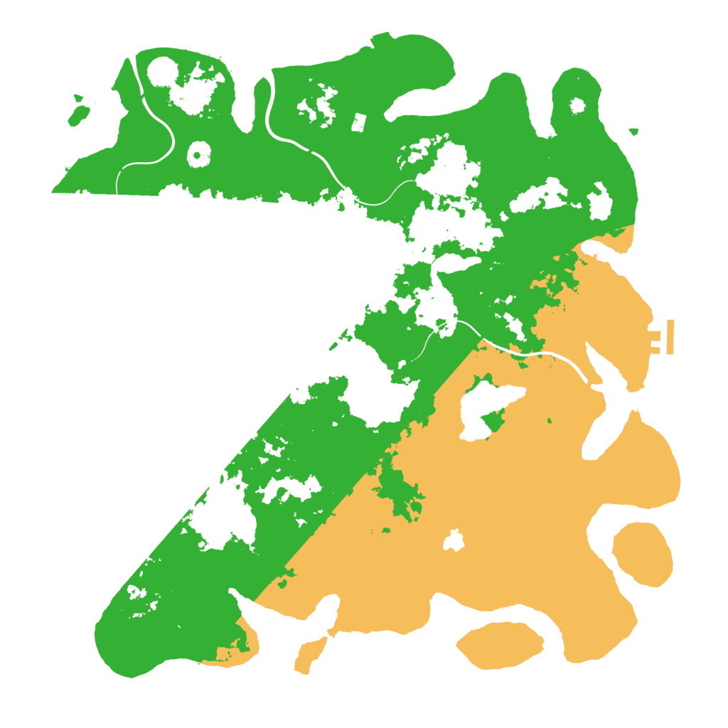 Biome Rust Map: Procedural Map, Size: 4250, Seed: 932213083