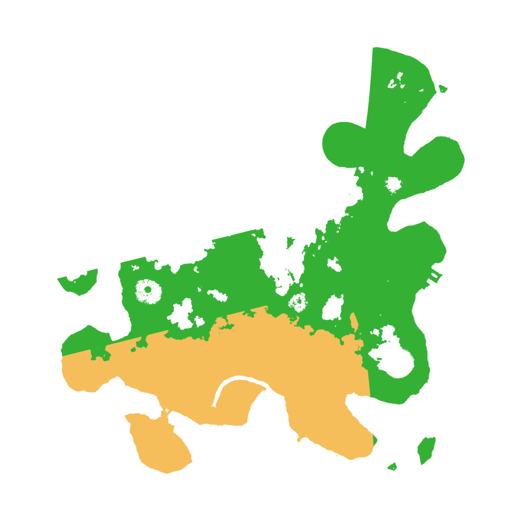 Biome Rust Map: Procedural Map, Size: 3000, Seed: 565663428
