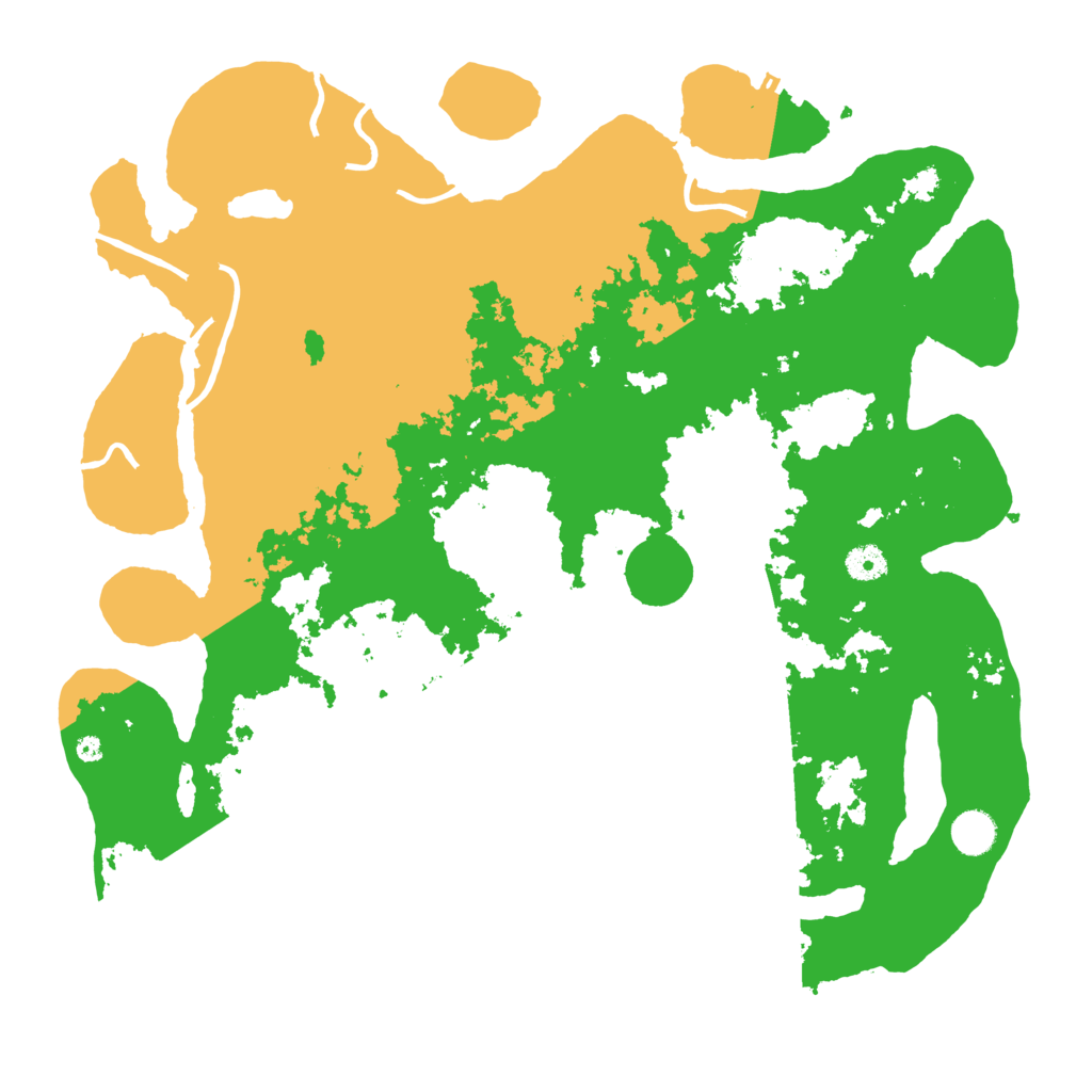 Biome Rust Map: Procedural Map, Size: 4300, Seed: 1197981721