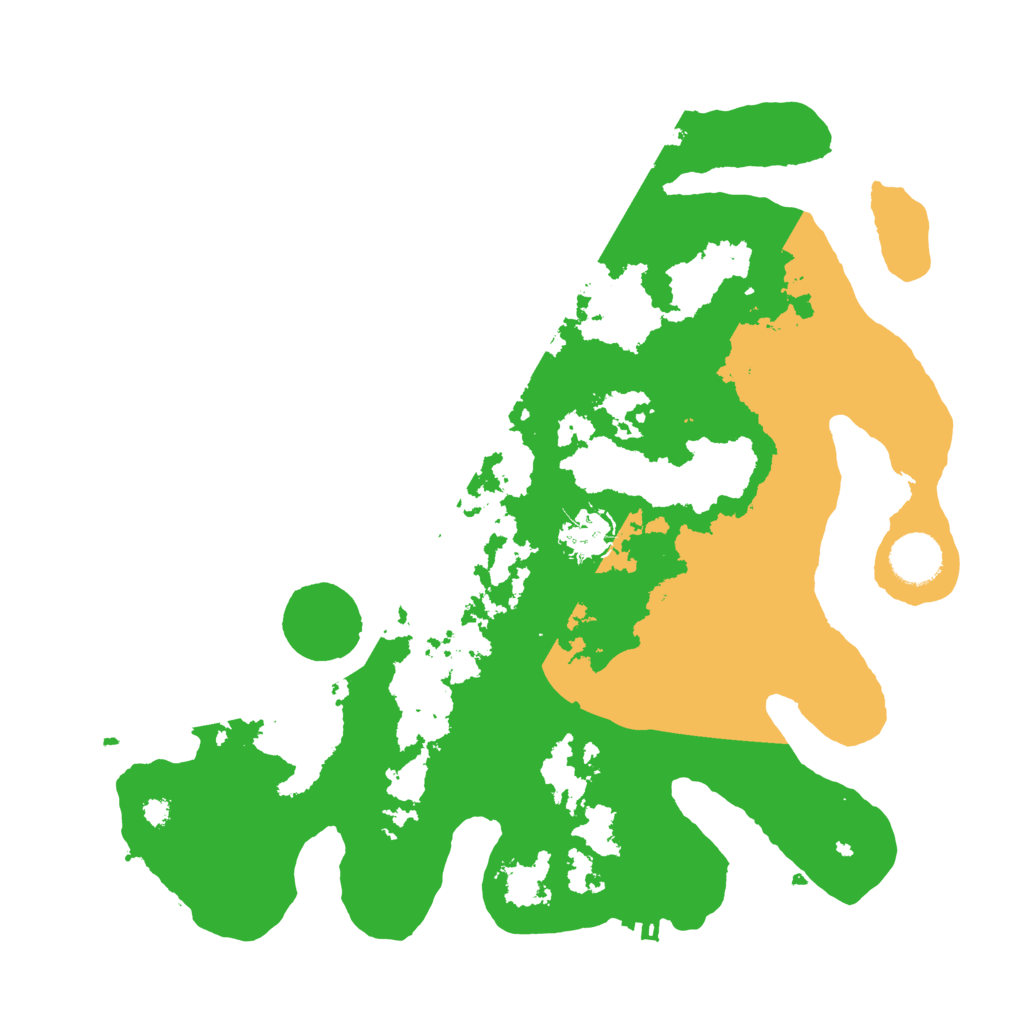 Biome Rust Map: Procedural Map, Size: 3500, Seed: 5863189