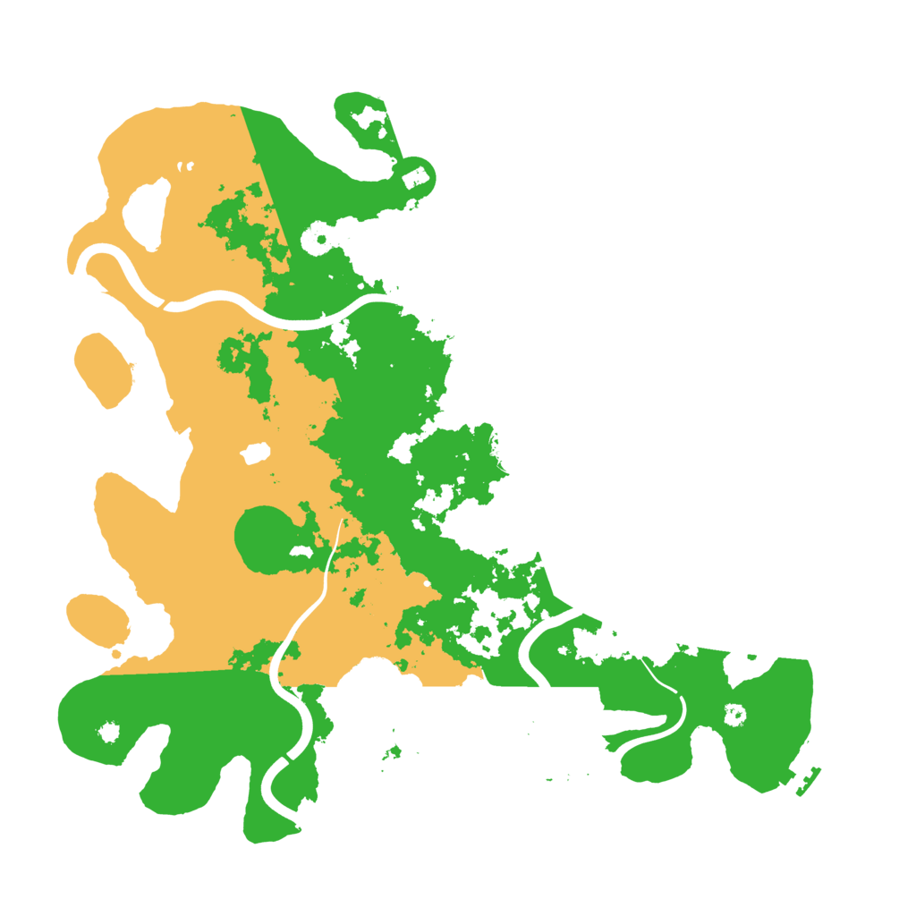 Biome Rust Map: Procedural Map, Size: 4000, Seed: 1677290495