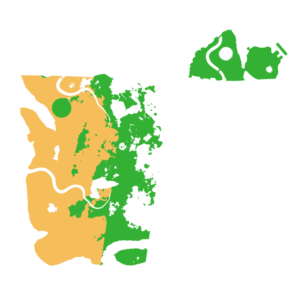 Biome Rust Map: Procedural Map, Size: 4000, Seed: 1312190281