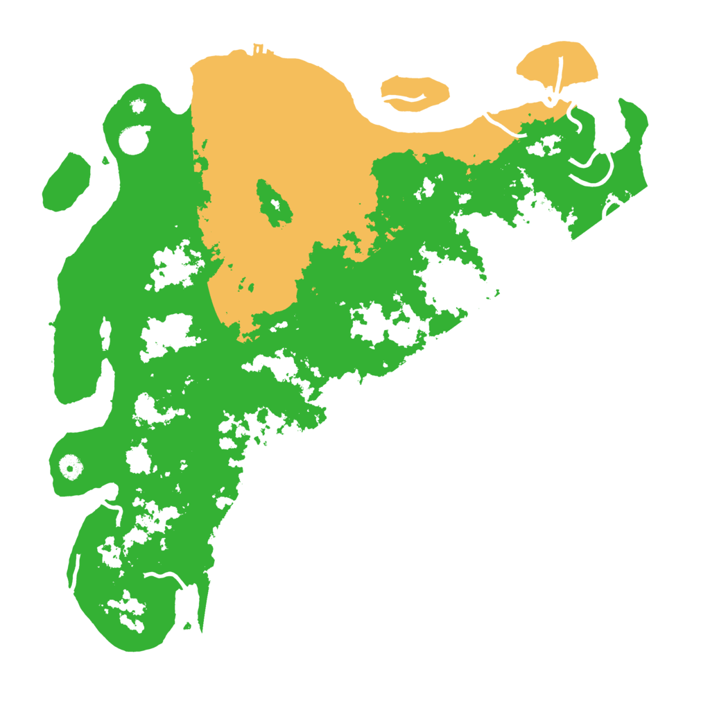 Biome Rust Map: Procedural Map, Size: 4500, Seed: 532