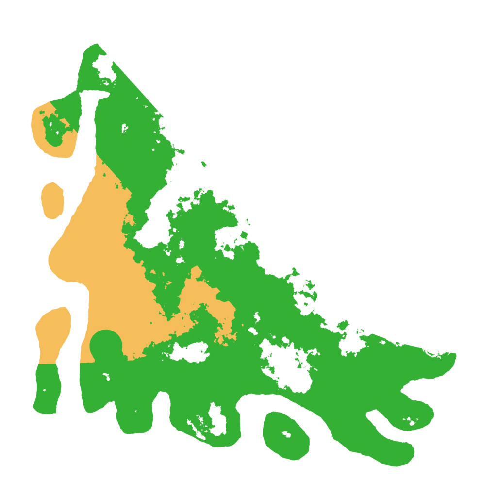 Biome Rust Map: Barren, Size: 4000, Seed: 153