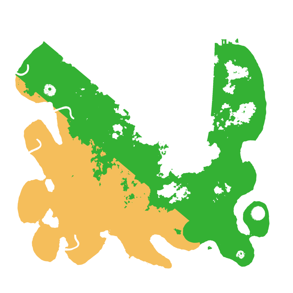 Biome Rust Map: Procedural Map, Size: 3700, Seed: 1647176792