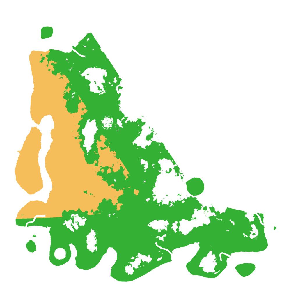 Biome Rust Map: Procedural Map, Size: 4500, Seed: 1827189184