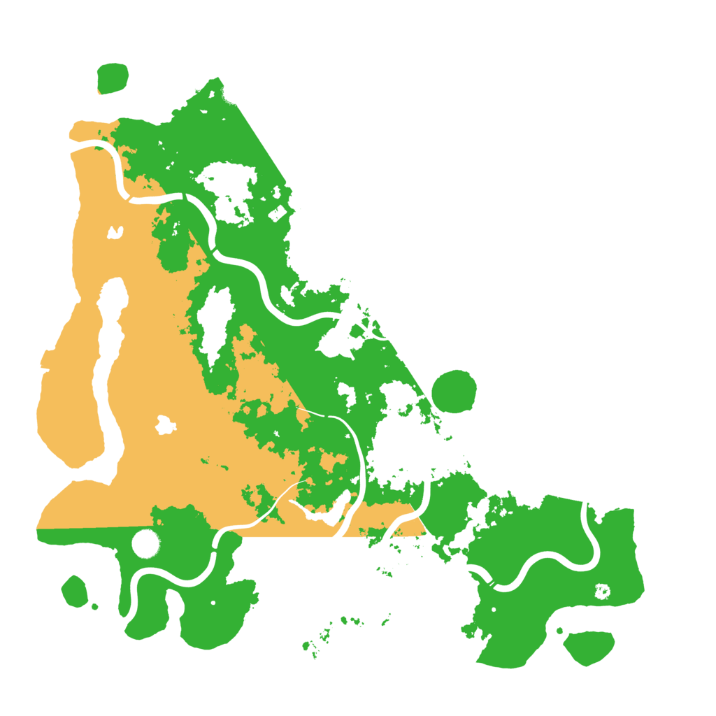 Biome Rust Map: Procedural Map, Size: 4500, Seed: 1827189184