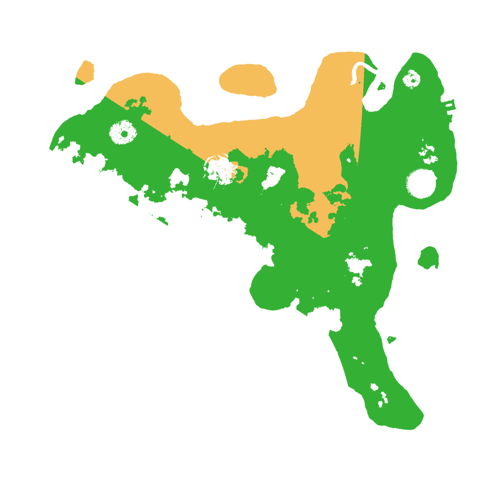 Biome Rust Map: Procedural Map, Size: 3000, Seed: 45914