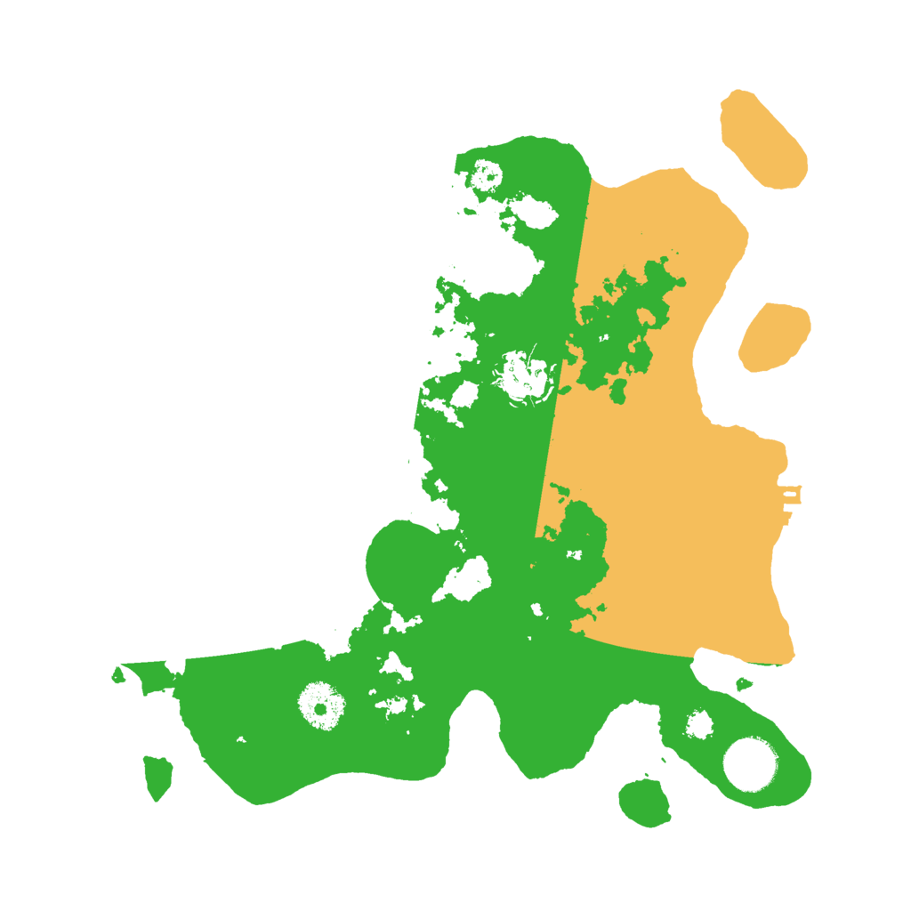 Biome Rust Map: Procedural Map, Size: 3000, Seed: 30690