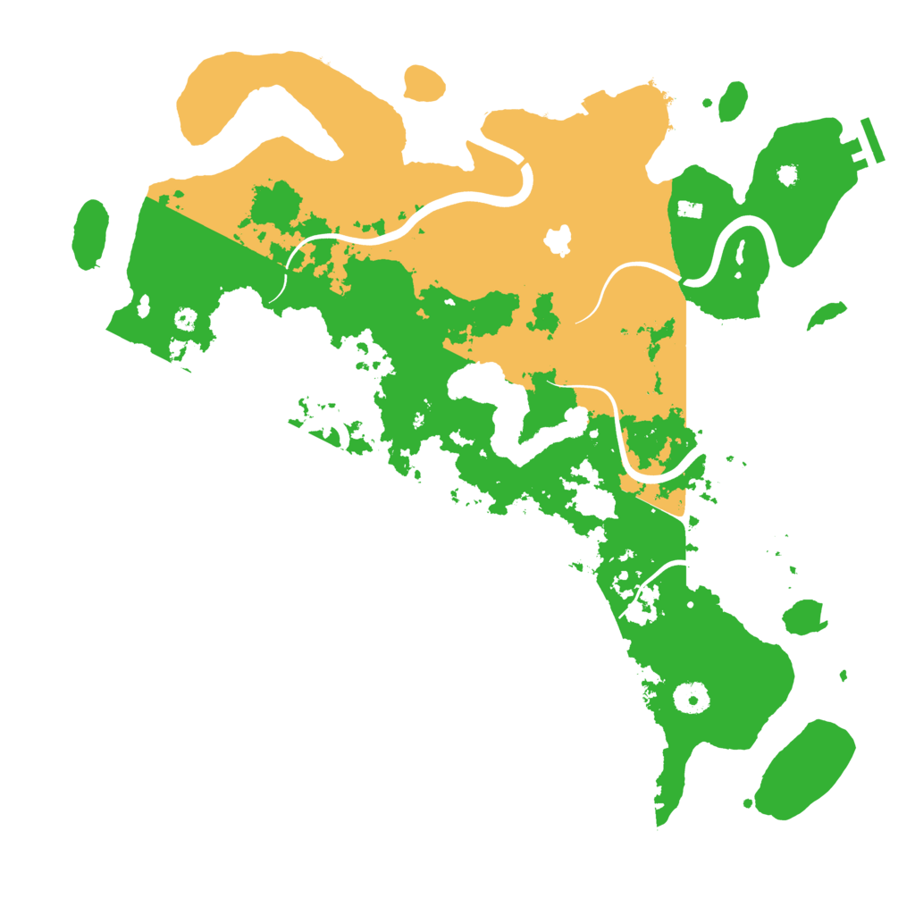 Biome Rust Map: Procedural Map, Size: 4000, Seed: 2101701219
