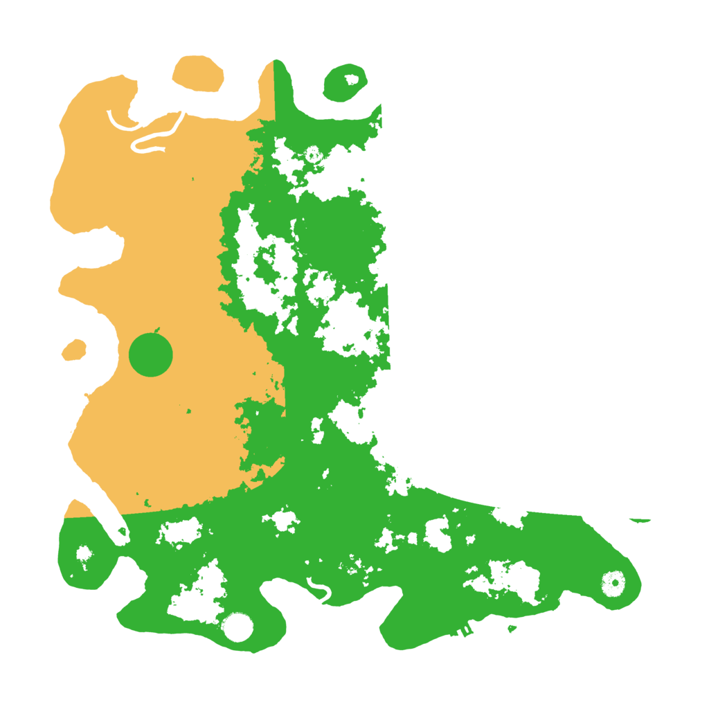 Biome Rust Map: Procedural Map, Size: 4250, Seed: 400871007