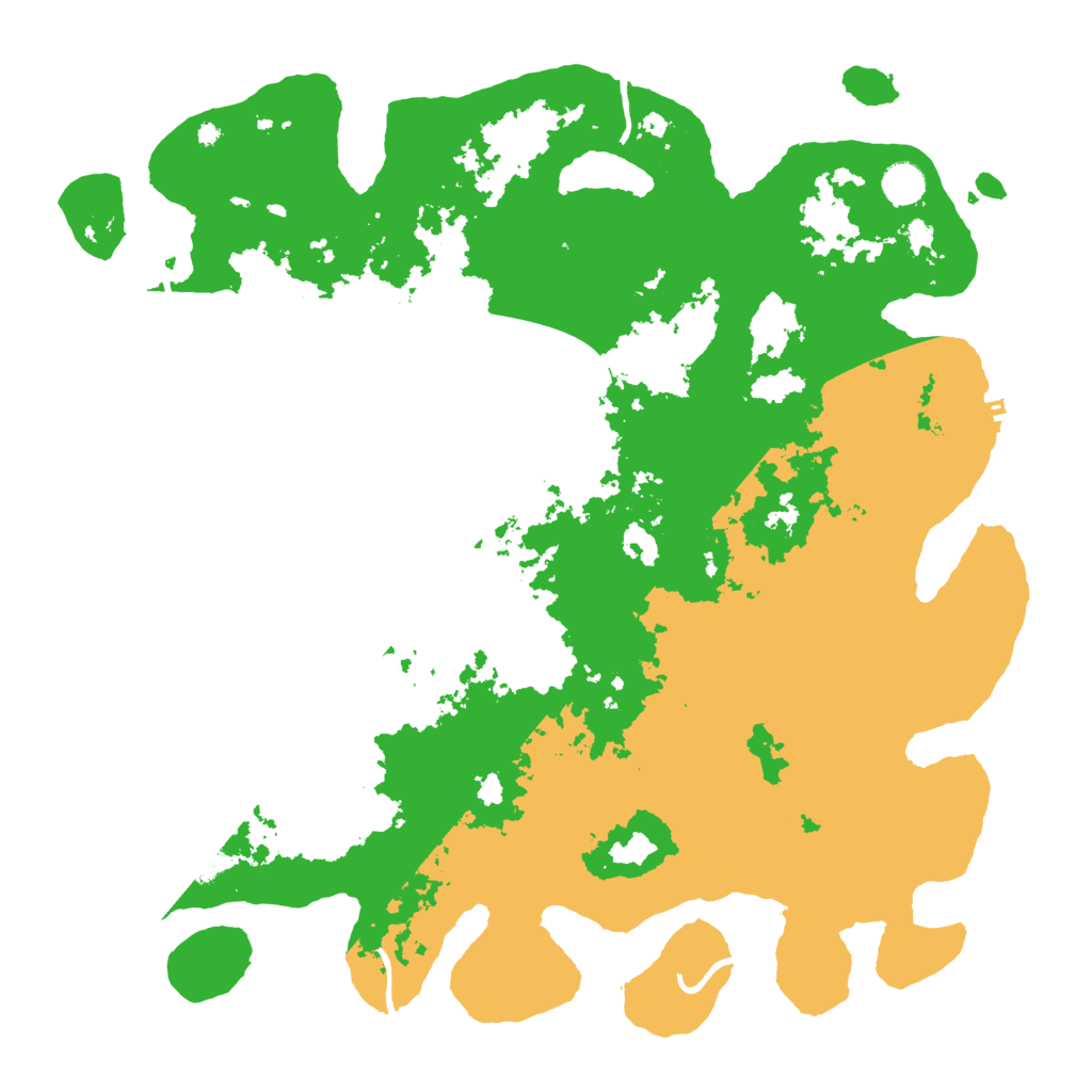Biome Rust Map: Procedural Map, Size: 4500, Seed: 14923501