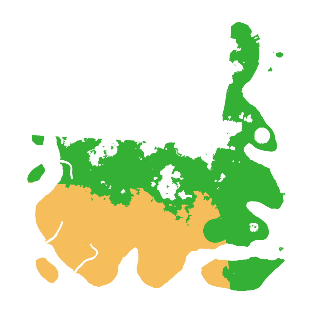 Biome Rust Map: Procedural Map, Size: 3500, Seed: 1426445091