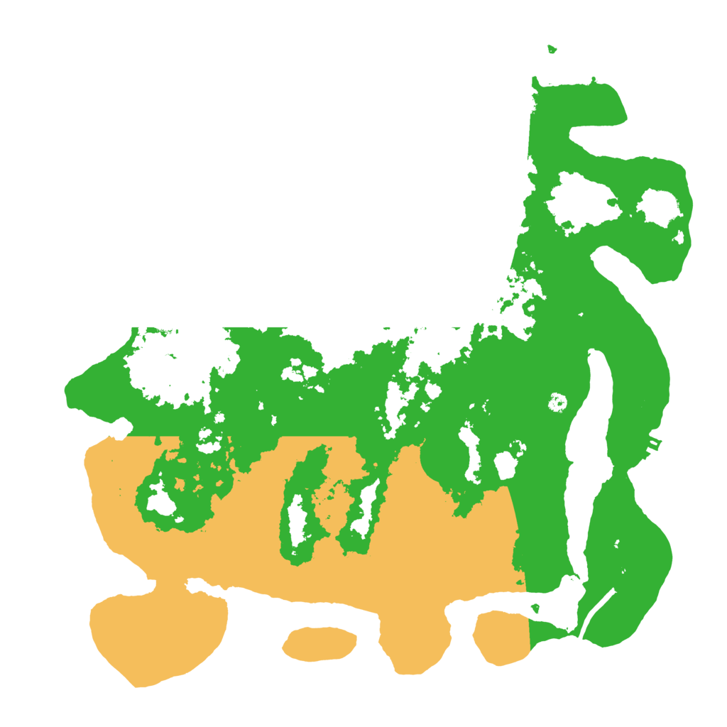 Biome Rust Map: Procedural Map, Size: 3950, Seed: 15