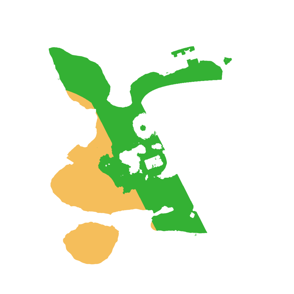 Biome Rust Map: Procedural Map, Size: 1900, Seed: 812559064