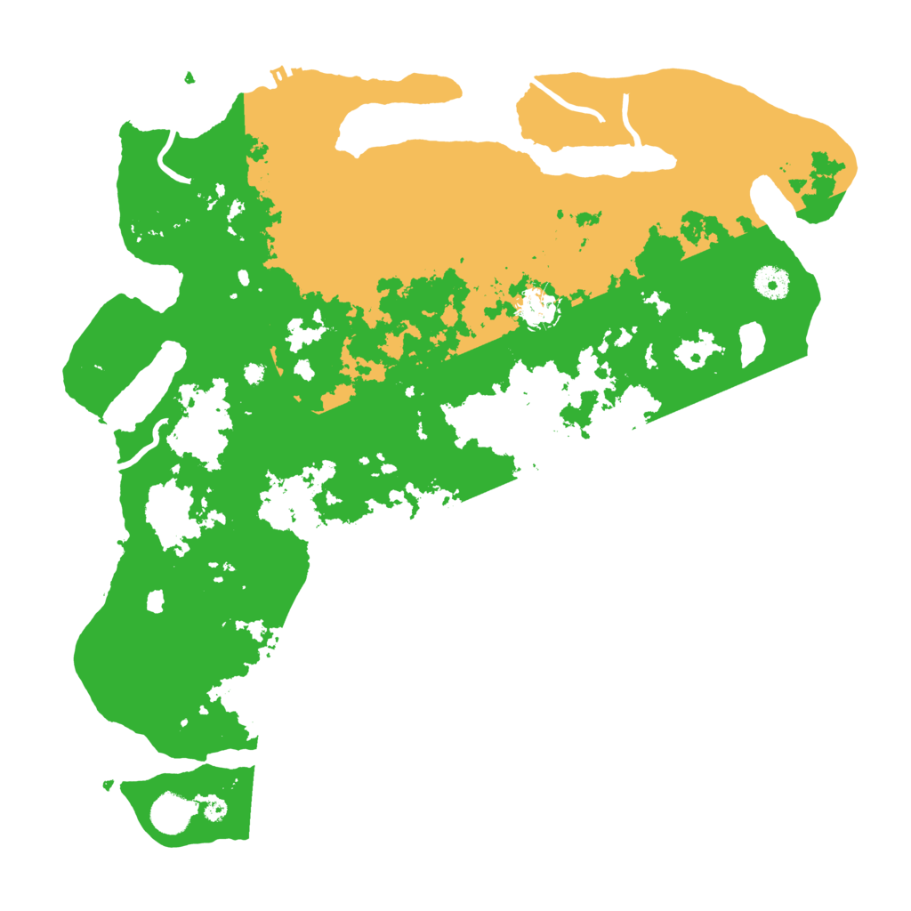 Biome Rust Map: Procedural Map, Size: 4000, Seed: 1096661266