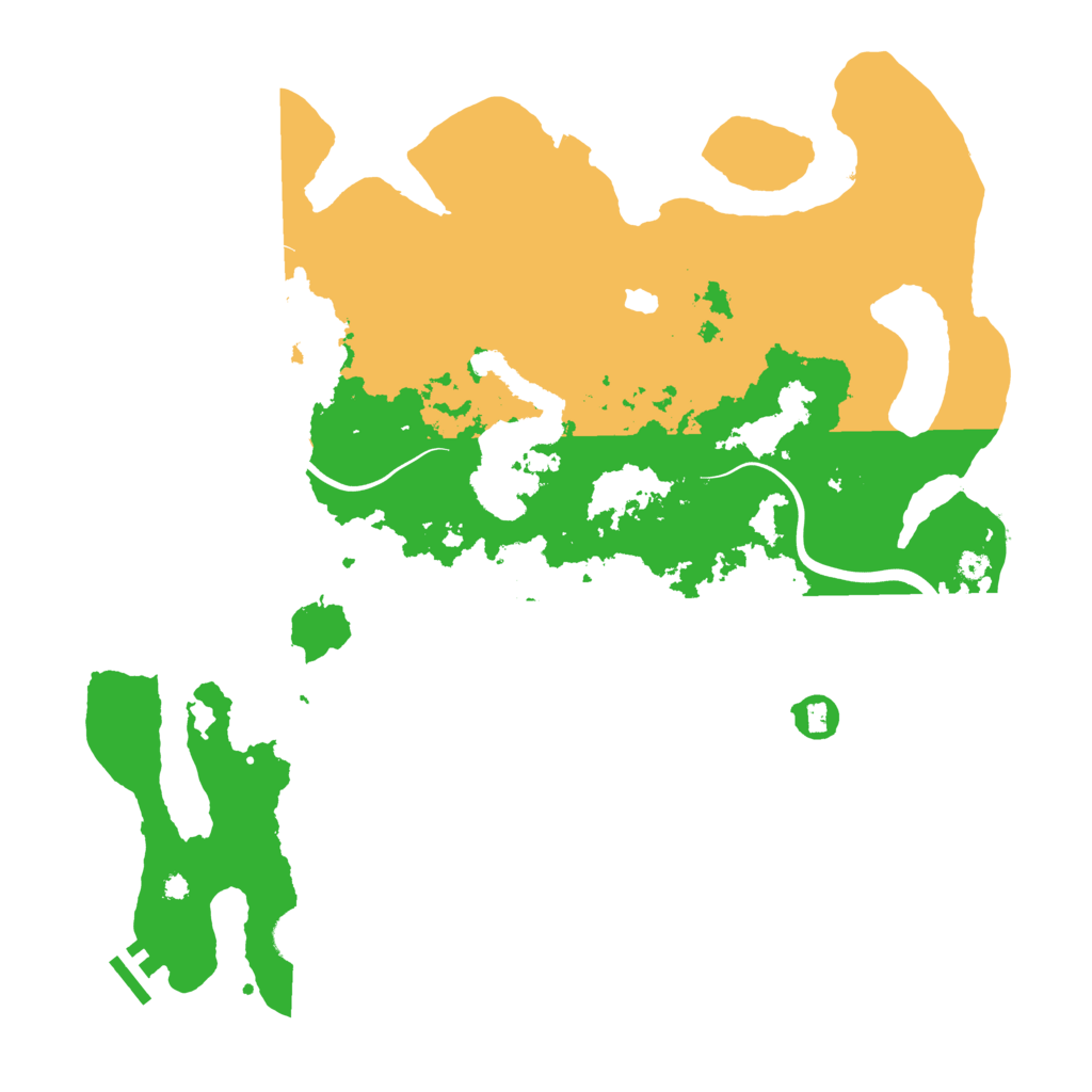 Biome Rust Map: Procedural Map, Size: 4000, Seed: 104134704