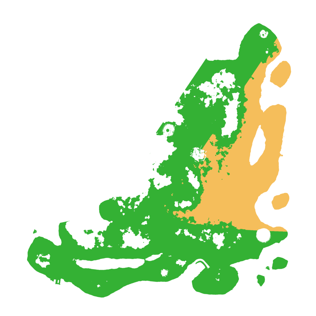 Biome Rust Map: Procedural Map, Size: 4000, Seed: 120512