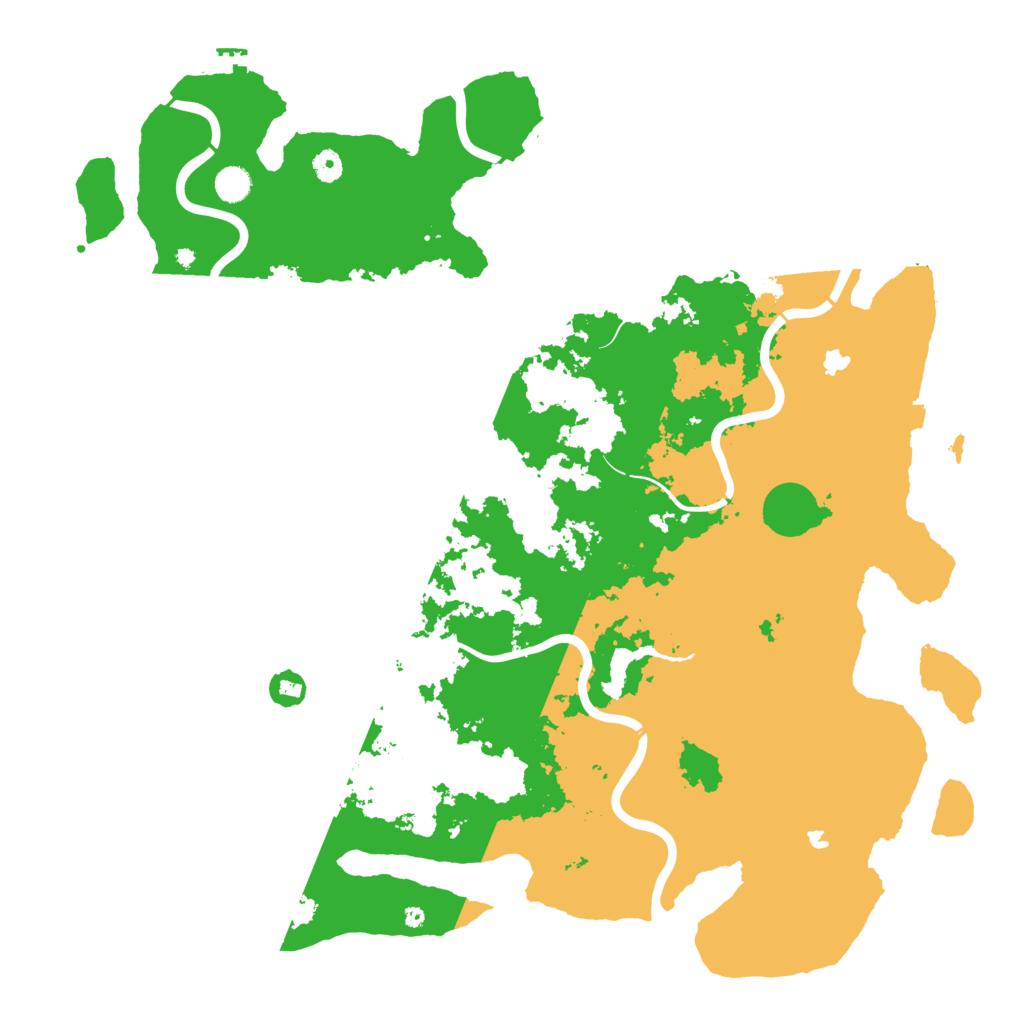 Biome Rust Map: Procedural Map, Size: 5000, Seed: 89743686