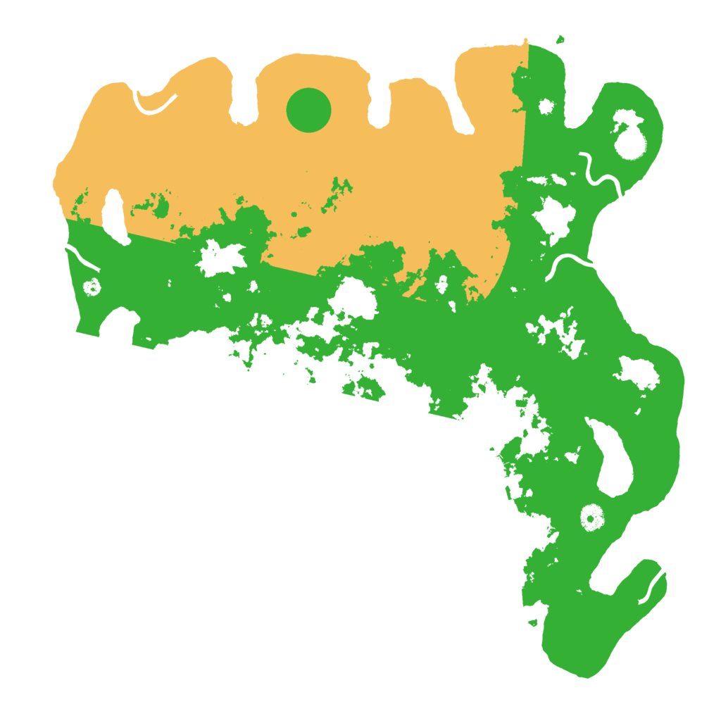 Biome Rust Map: Procedural Map, Size: 4250, Seed: 393052956