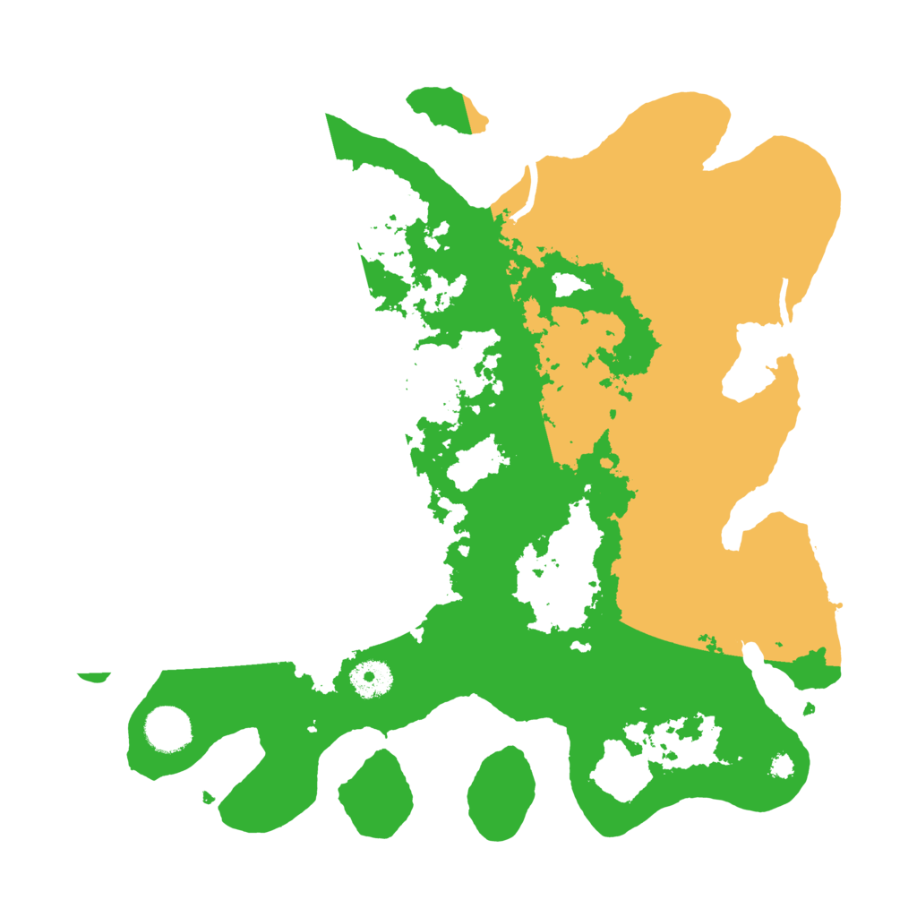 Biome Rust Map: Procedural Map, Size: 3500, Seed: 647760782