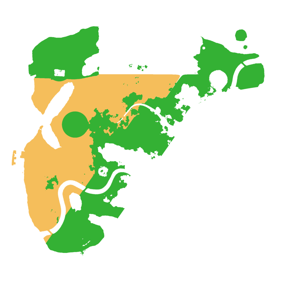 Biome Rust Map: Procedural Map, Size: 3000, Seed: 1720124154