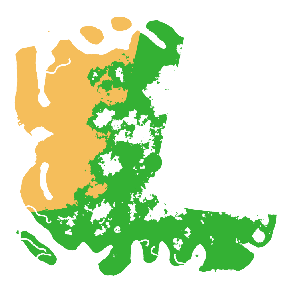 Biome Rust Map: Procedural Map, Size: 4500, Seed: 671826189