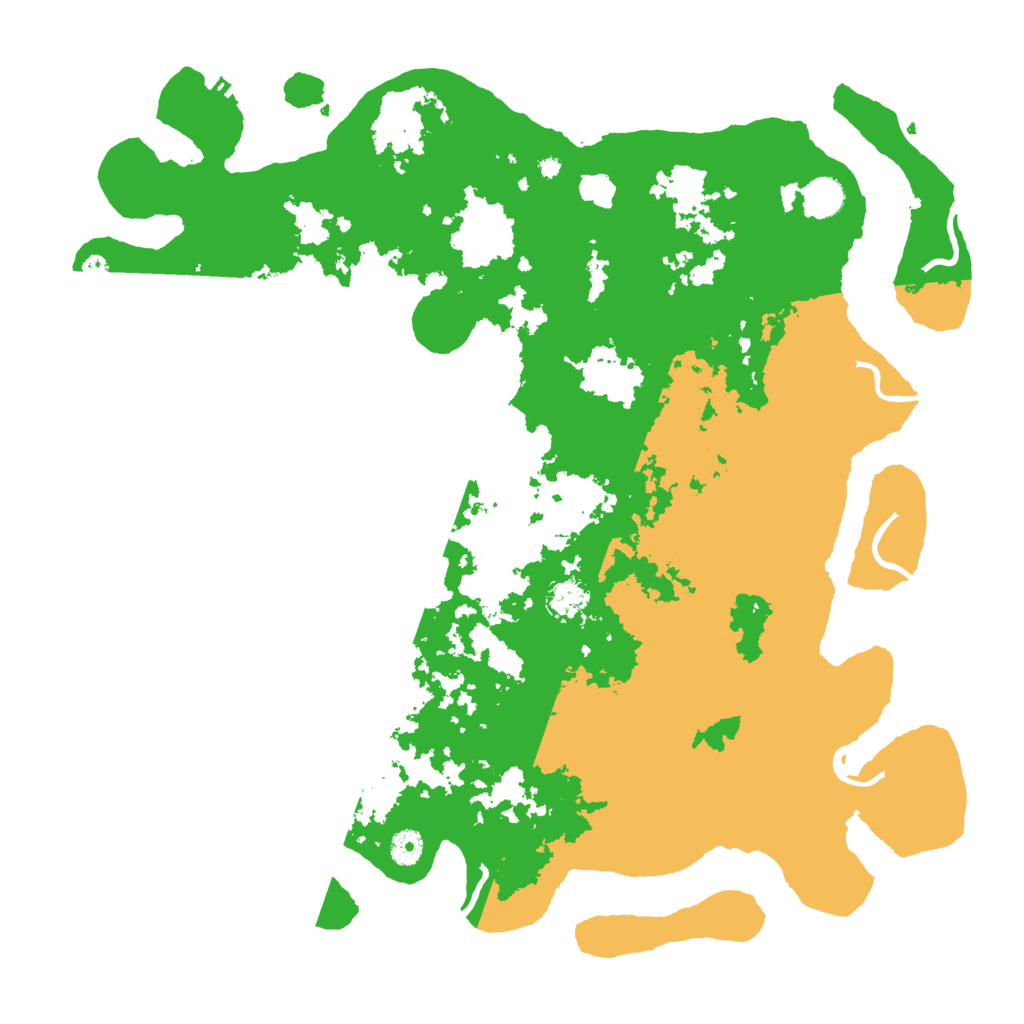 Biome Rust Map: Procedural Map, Size: 4500, Seed: 1797962725