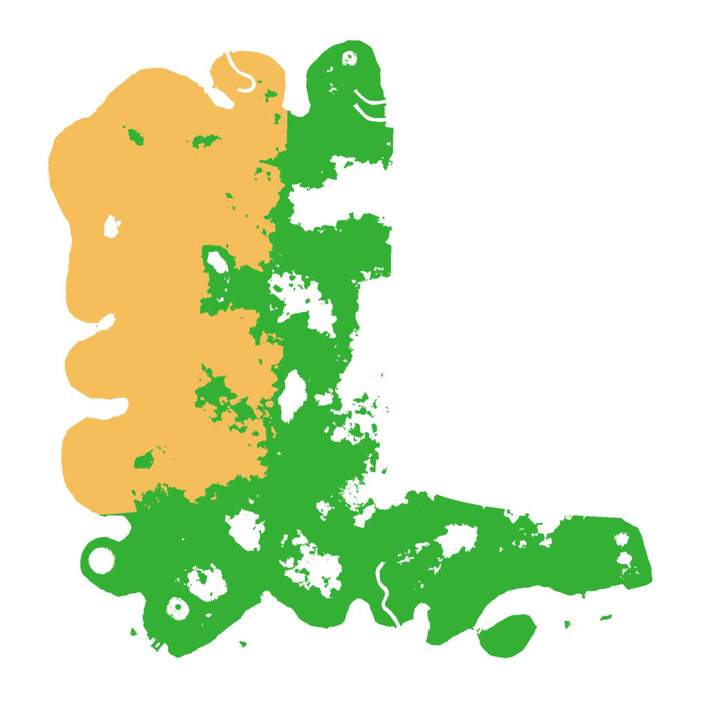 Biome Rust Map: Procedural Map, Size: 4800, Seed: 219856