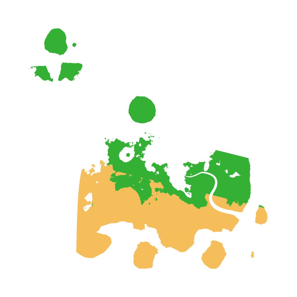 Biome Rust Map: Procedural Map, Size: 3000, Seed: 1684922514