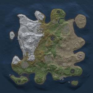 Thumbnail Rust Map: Procedural Map, Size: 3000, Seed: 1029210, 16 Monuments