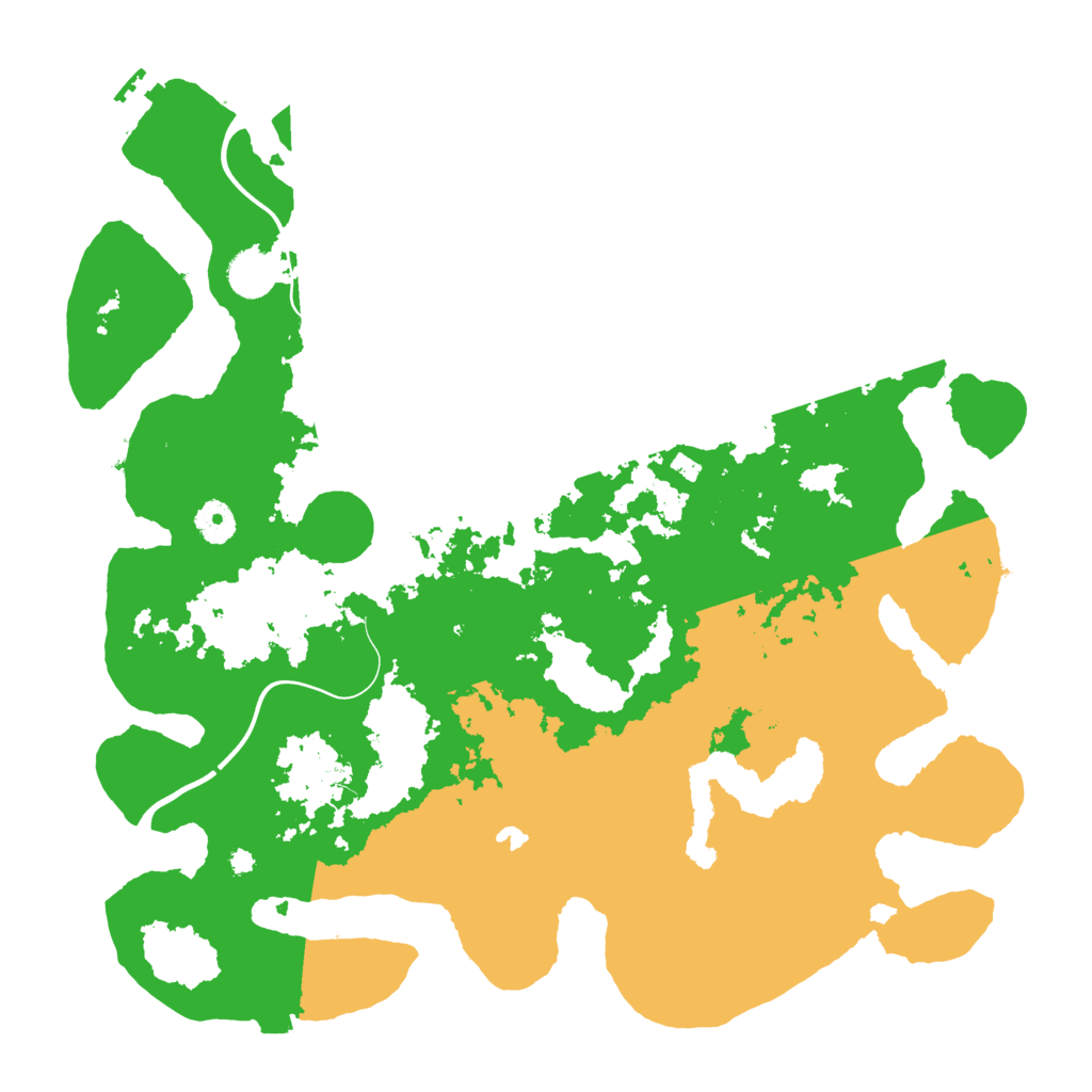 Biome Rust Map: Procedural Map, Size: 4000, Seed: 530036716