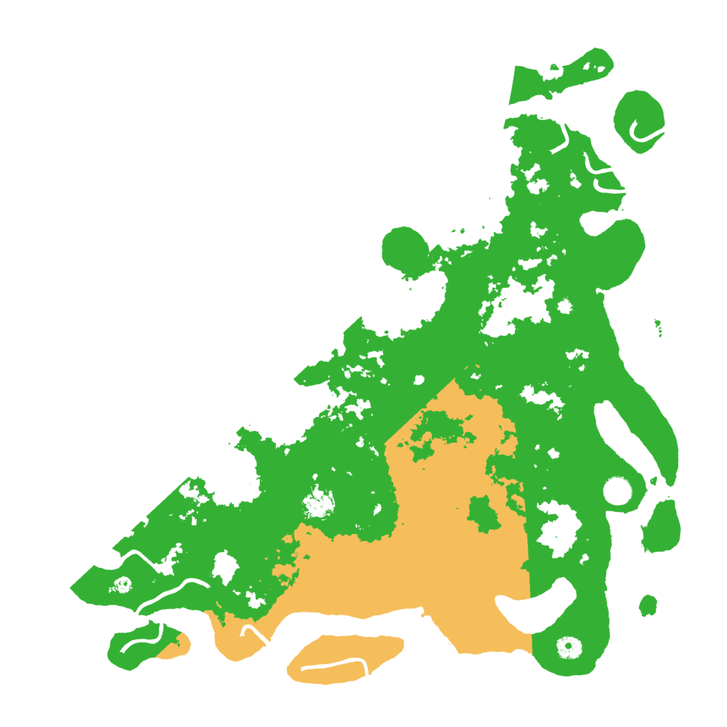 Biome Rust Map: Procedural Map, Size: 4500, Seed: 844658