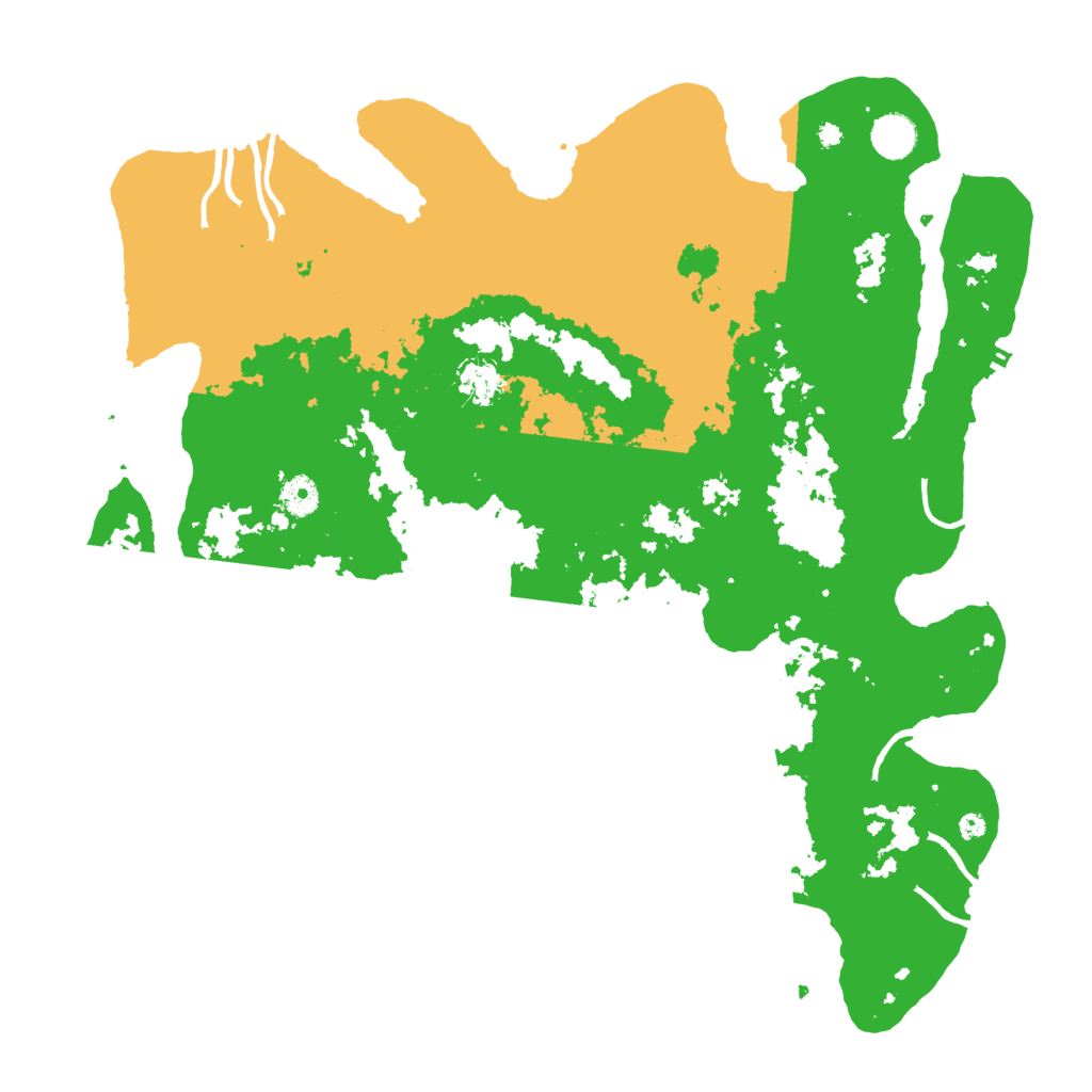 Biome Rust Map: Procedural Map, Size: 4250, Seed: 202771946