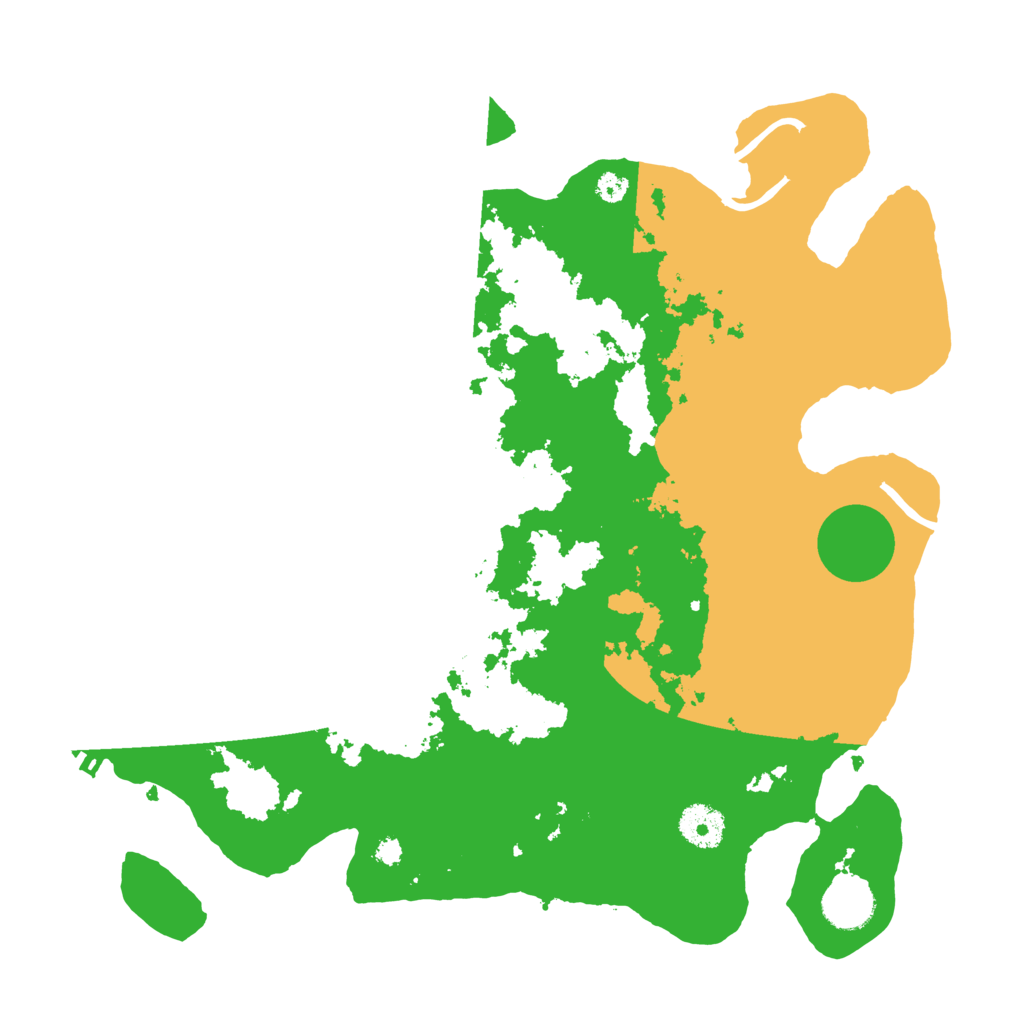 Biome Rust Map: Procedural Map, Size: 3500, Seed: 219021906