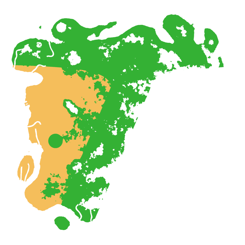 Biome Rust Map: Procedural Map, Size: 4500, Seed: 20978758