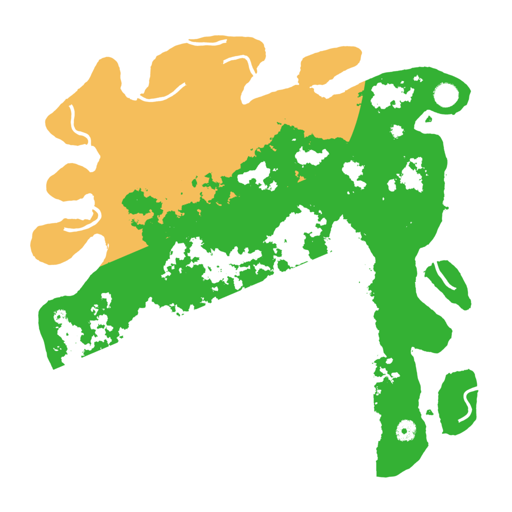 Biome Rust Map: Procedural Map, Size: 3700, Seed: 2127981222