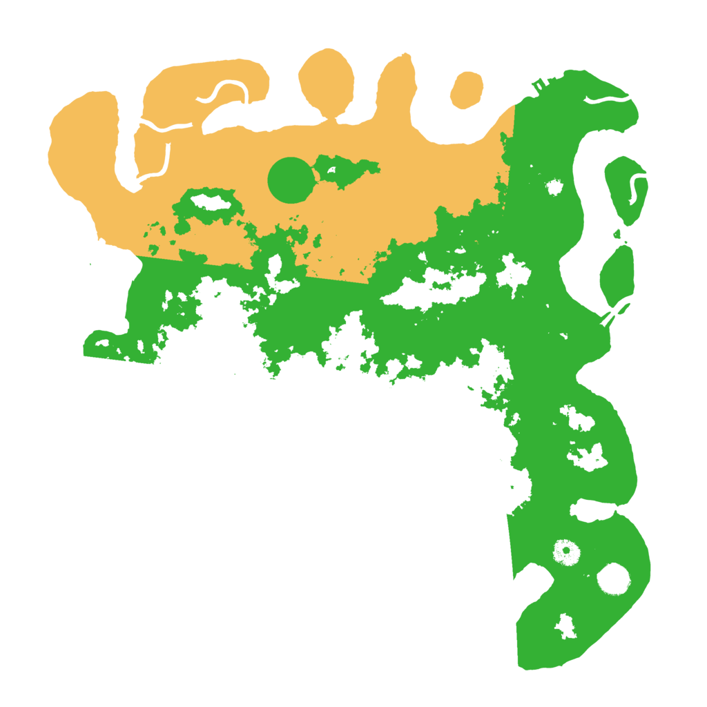 Biome Rust Map: Procedural Map, Size: 4000, Seed: 91125435